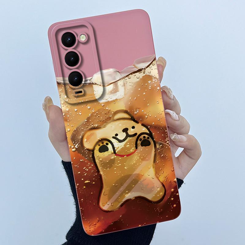 Для Tecno Camon 18 18P 18T 18i Чехол Мягкий Силиконовый Чехол для Телефона Сладкая Печать Мультяшный Защитный Чехол Милая Расписная Задняя Крышка