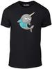 Not a Unicorn T-Shirt – Funny Retro Narwhal Whale Joke Tee, Mythical Fashion