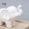 Elephant Figurines for Home Decor Mini Resin Figurine, Good Luck Statue Tabletop Decor, Decorative Crafts Desk Small Ornament Office Shelf,