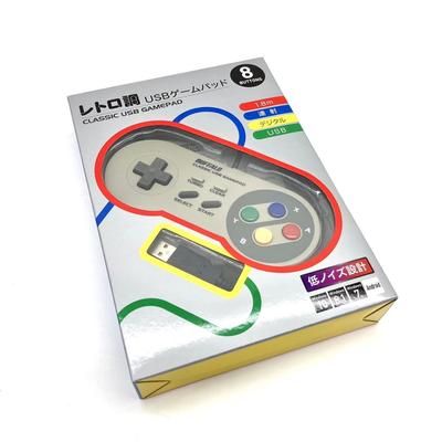 AZZOR BUFFALO USB-геймпад 8 кнопок Super Nintendo Style серый