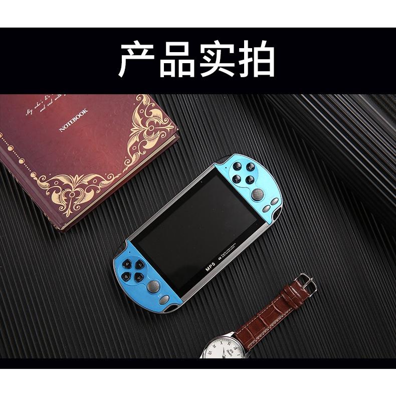 Новая портативная игровая консоль X7 в стиле ретро с экраном 4,3 дюйма, Mp4-плеер, 8 ГБ, видеоигра, 10000 игр