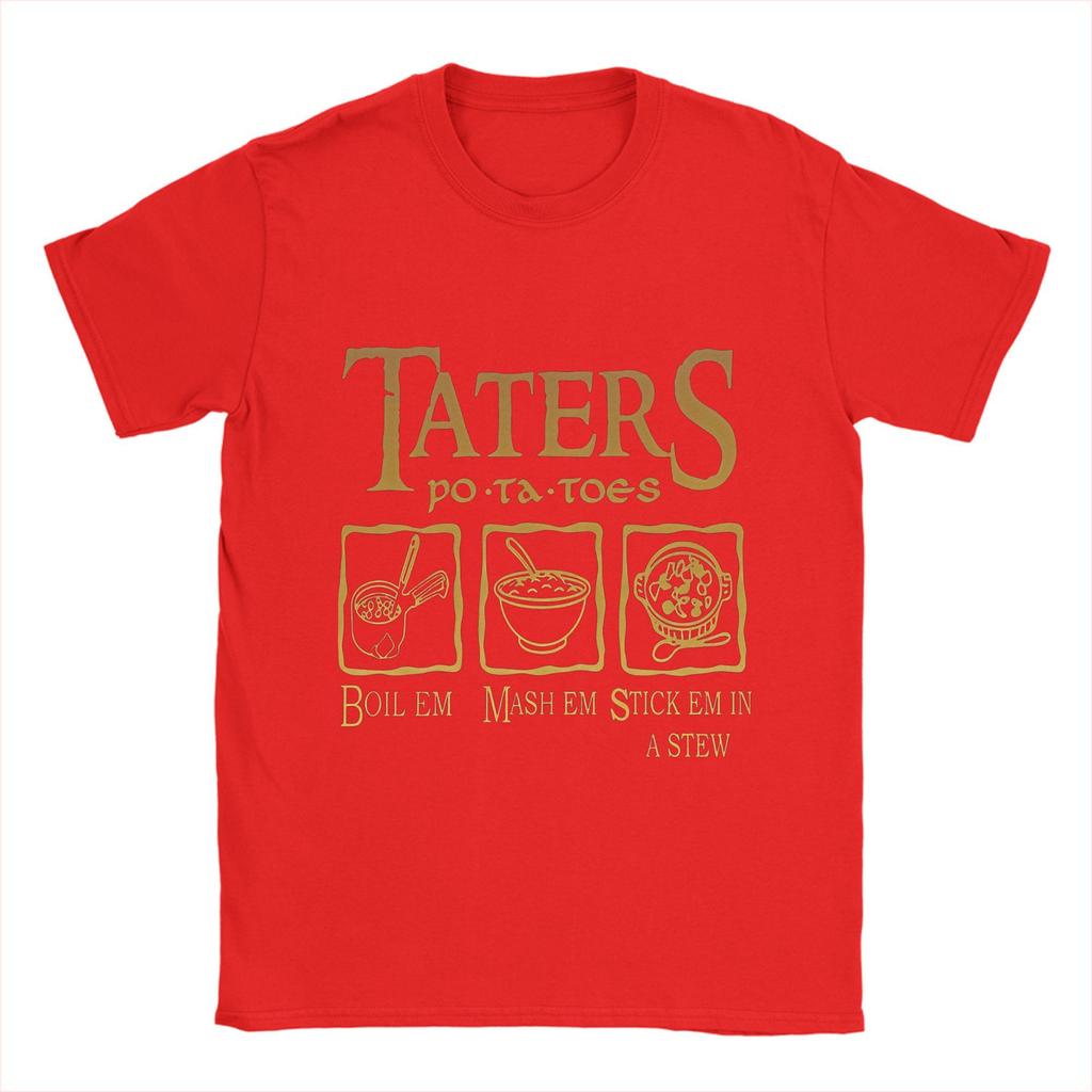 L-Lords Of The R-Rings T Shirt Summer Taters Potatoes Cotton T-Shirts For Men's womenTrending Pattern Tshirt Short-Sleeve Tees