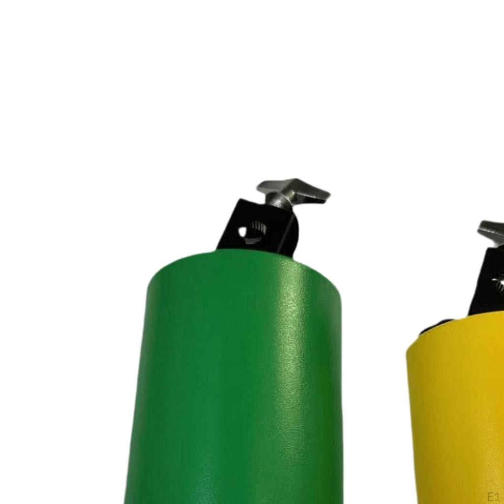 2 предмета Ручной перкуссионный колокольчик для коров, кричащий колокольчик, портативная музыка для спортивных мероприятий, концертов