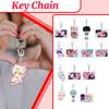 Anime Peripheral Acrylic Keychain Pendant, Cute Student Anime Backpack Pendant