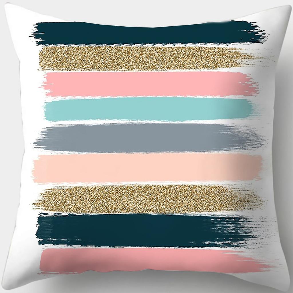 Персонализированная подушка для сна, наволочка в стиле масляной живописи, квадратная подушка для дивана, подушка для эркера в спальне, офис