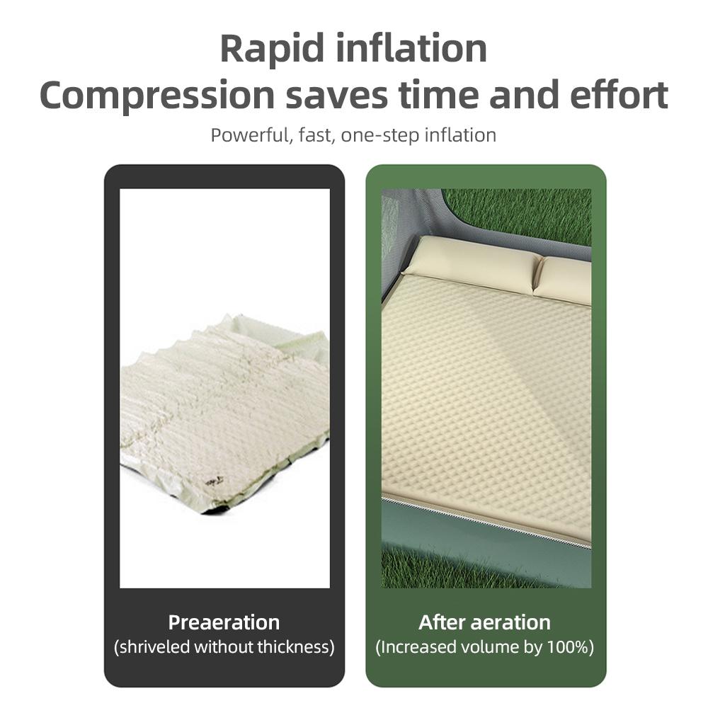 Мини воздушный насос надувной сдуваемый 5000 кПа 35 Вт электрический ручной насос для надувного матраса с 2 насадками