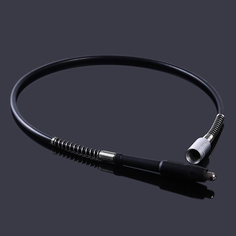 Удлинитель с гибким валом, роторный шлифовальный инструмент для полировки патрона, черный