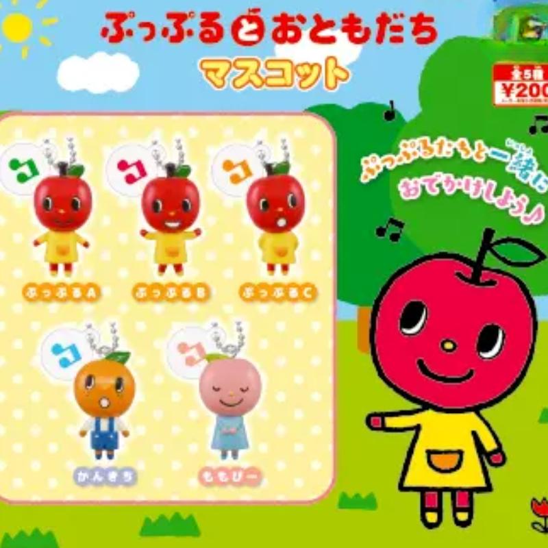 Bandai COCOTAMA T-ARTS Фруктовый Человек Капсульная Игрушка Синие Коалы-Близнецы Коала-Ученик Божество Тайный Тайный Талисман Разума