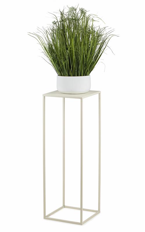 Kremowy Kwietnik Stojący 70 Cm