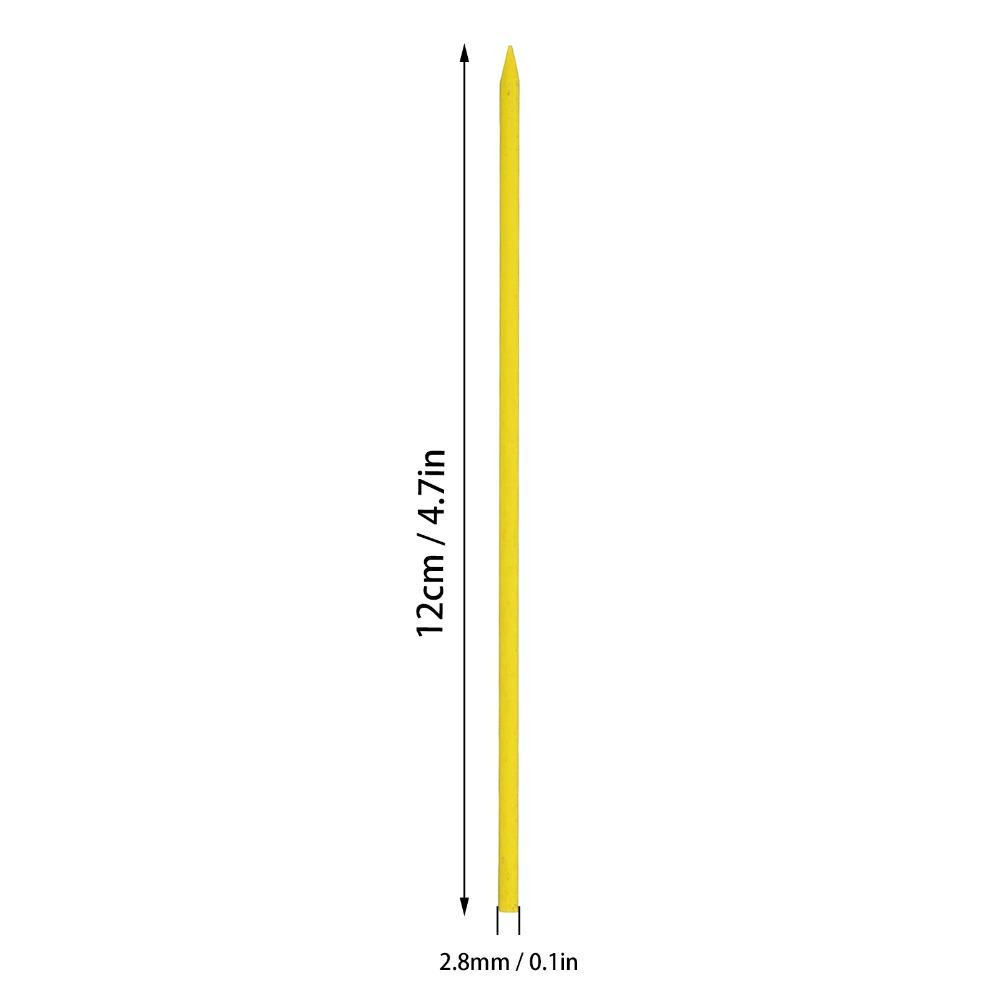 30pcs 2.8mm Diameter Marking Scribing Tool Solid Dry Wax Core Pencil Lead Refills  For Art Drafting