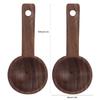 Walnut Coffee Scoop Elegant Wooden Spoon Coffee Accessories Walnut Teaspoon  Coffee Brewing