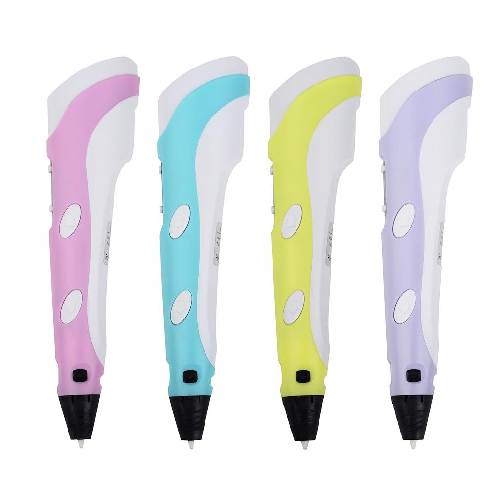 Ручка для 3D-печати применяется с нитью ABS PLA толщиной 1,75 мм. Поддержка температуры. Скорость рассеивания тепла.