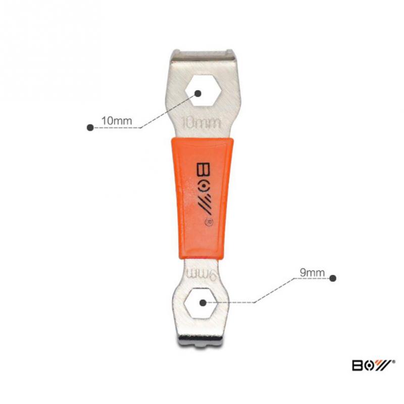 Portable Multifunctional Bike Chain Wheel Wrench Crank Set Bolt Fixed Chain Ring