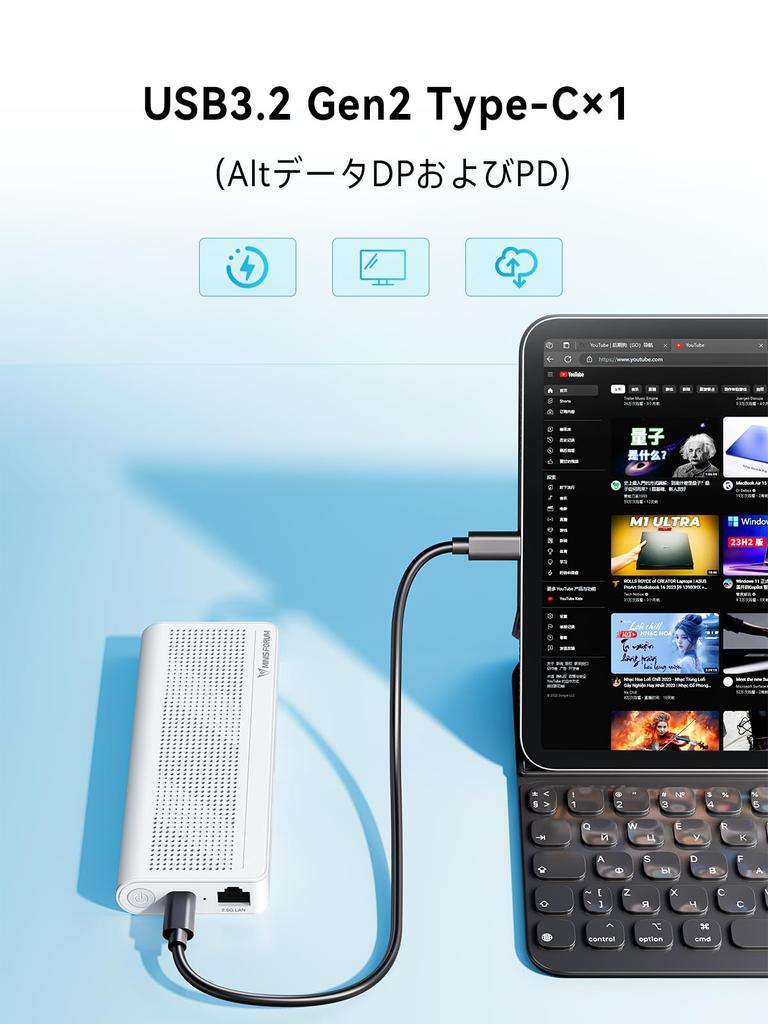 Мини-ПК MINISFORUM S100 Intel 8 ГБ 128 ГБ RJ45 IEEE блок питания PD маленький ПК-стик, N100, LPDDR5, UFS2.1 SSD, Wi-Fi 6, совместимый с BlueTooth 5.2, 2.5GPoE