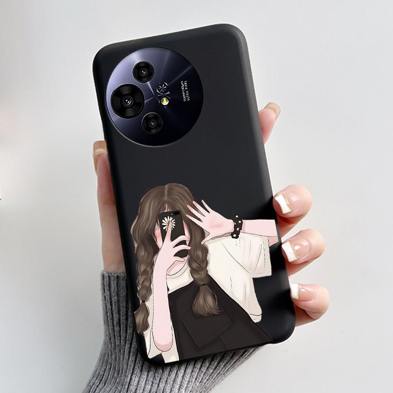 Новый Дизайн Милый Чехол Для TCL 50 NxtPaper 5G/50 Pro NxtPaper 5G/TCL P10/60 XE NxtPaper Ударопрочный Чехол Черный Чехол