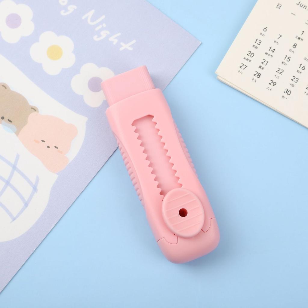 1/3pcs Push-Pull Macaron Eraser for Art, Writing, and Drawing - Non-Abrasive, Easy-Glide School and Office Supplies