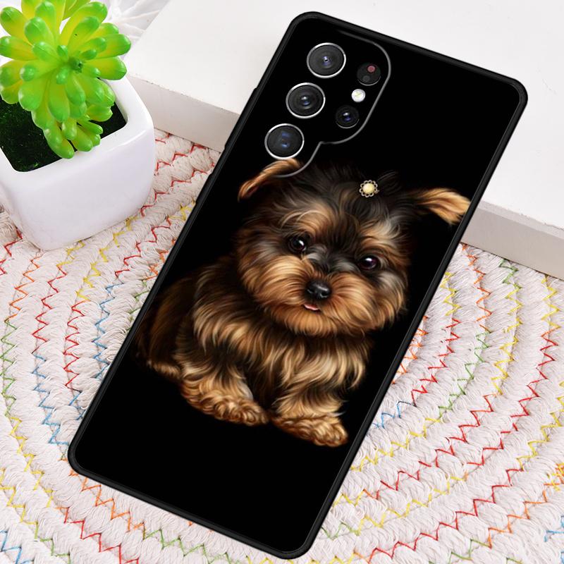 Йоркширский Терьер Йорки Собака Питомец Чехол для Телефона Для Samsung Galaxy note 10 pro S26 S25 S24 S23 S22 Ultra Plus S21 FE S20 Чехол