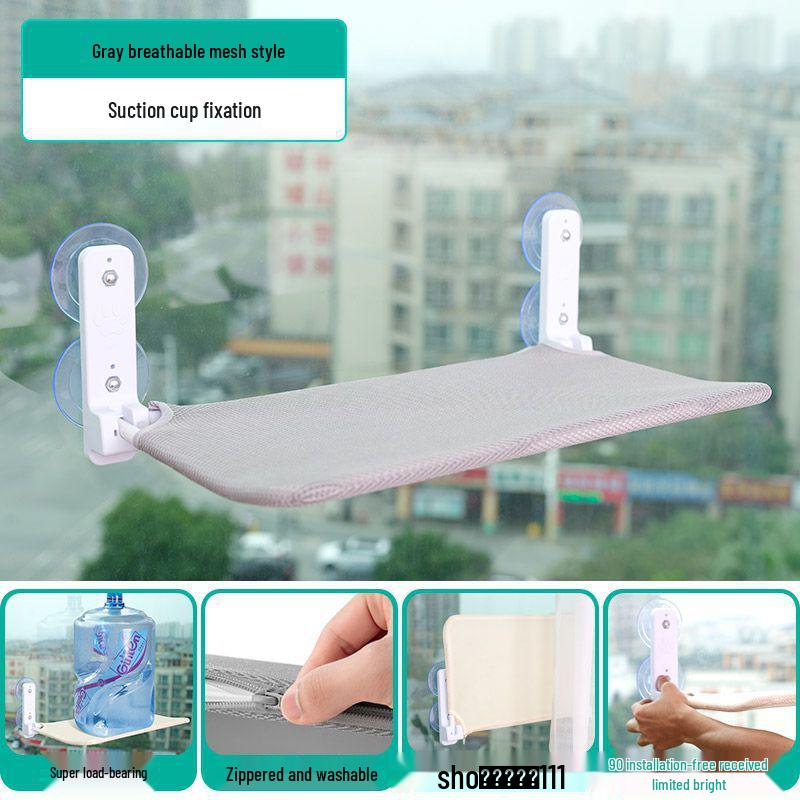 Cat Hammock Window Bed - Suction Cup Hanging Nest for Sunbathing