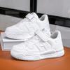 Classmate children's little white shoes spring new girls' shoes student boys sports shoes medium and older children's soft-soled casual board shoes