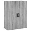Highboard Gray Sonoma 69.5 x 34 x 180 cm Particleboard