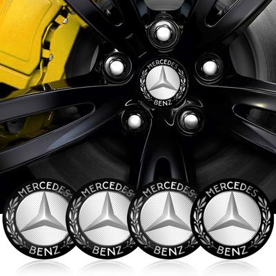 4 шт. Эмблема автомобиля Диски колес Центральные колпаки ступиц Автоаксессуары Для Mercedes Benz AMG W204 W205 W212 W213 W222 x153 W176 W177 Брелок