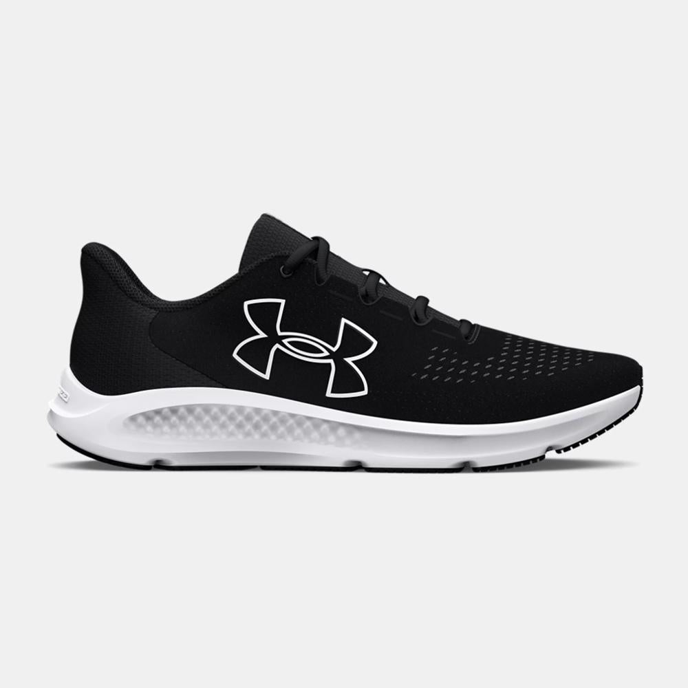 Sports shoes Under Armour black and white Charged Pursuit 3