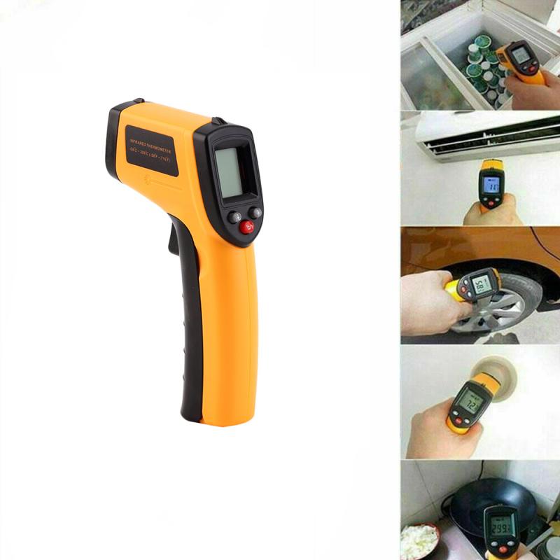 Цифровой термометр Инфракрасный портативный прибор для измерения температуры Бесконтактный ИК-термометр