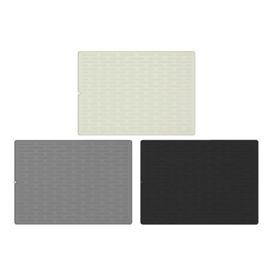 Силиконовый коврик для плиты со стеклянной поверхностью, антиожоговый термостойкий коврик для сушки кухонной посуды, стеклянная варочная поверхность