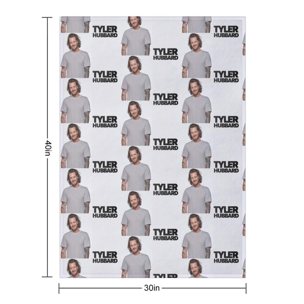 Tyler Hubbard tour Throw Blanket Soft Plaid warm for winter decorative Baby Blankets