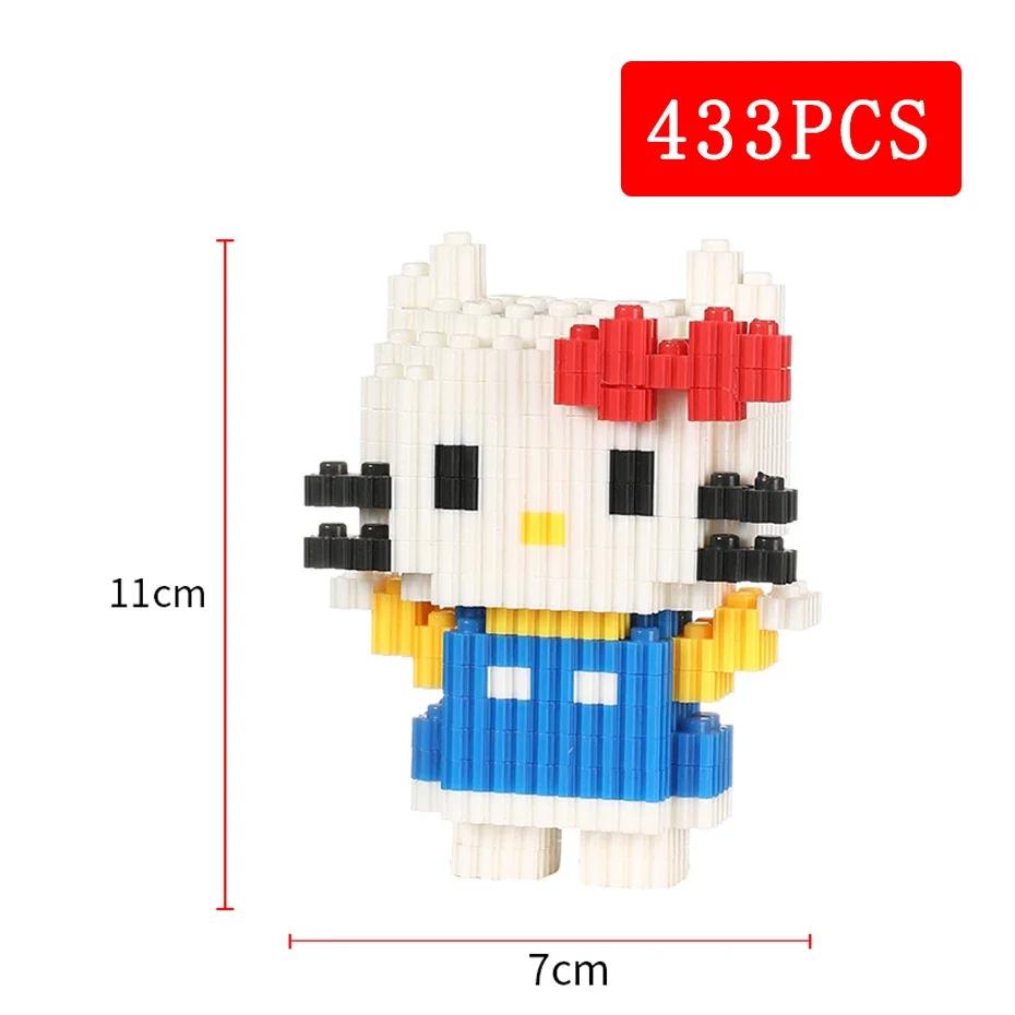 Стич Микки Минни Маус Кукла Звезда Дерена Бель Сборка Детские Строительные Блоки Головоломка Сборные Игрушки Подарки для Детей