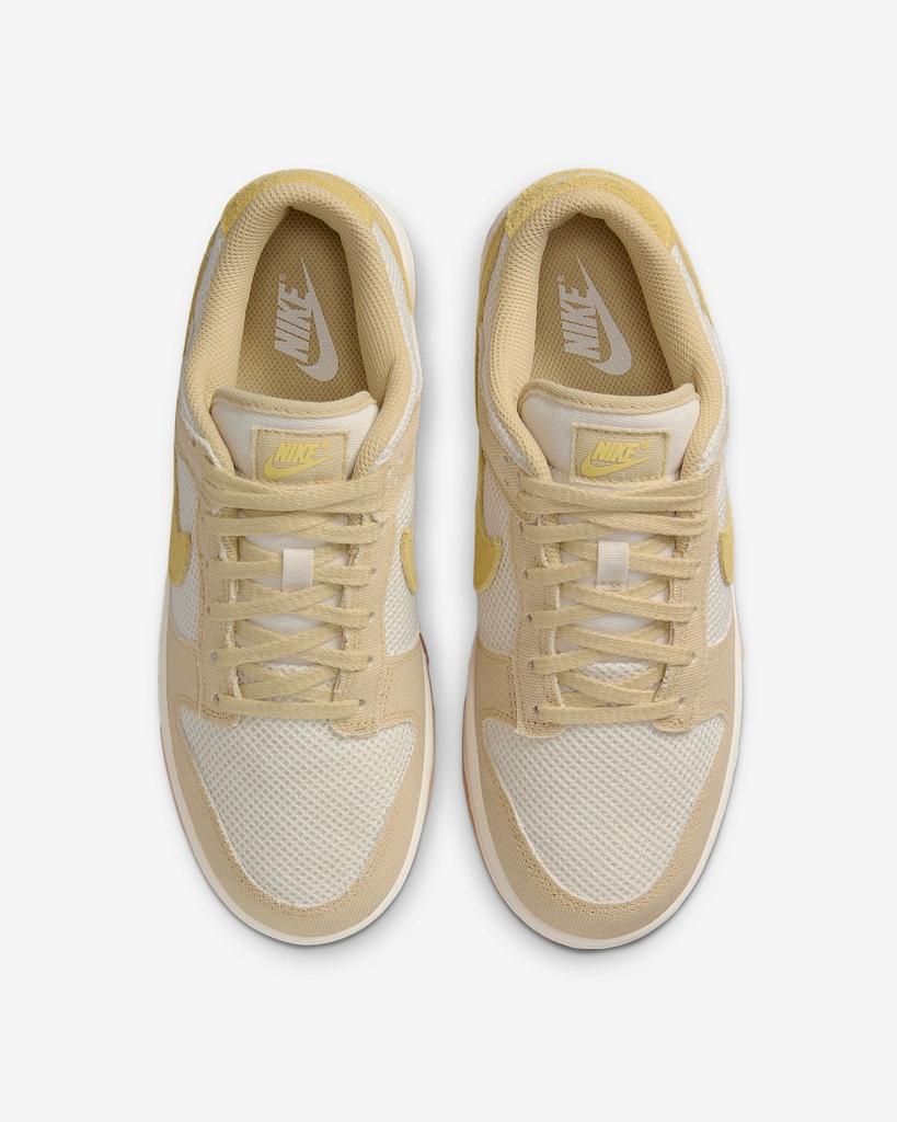 HJ5864-700 Nike Dunk Low Next Nature Team Gold Pale Ivory Gum Yellow (Женский)