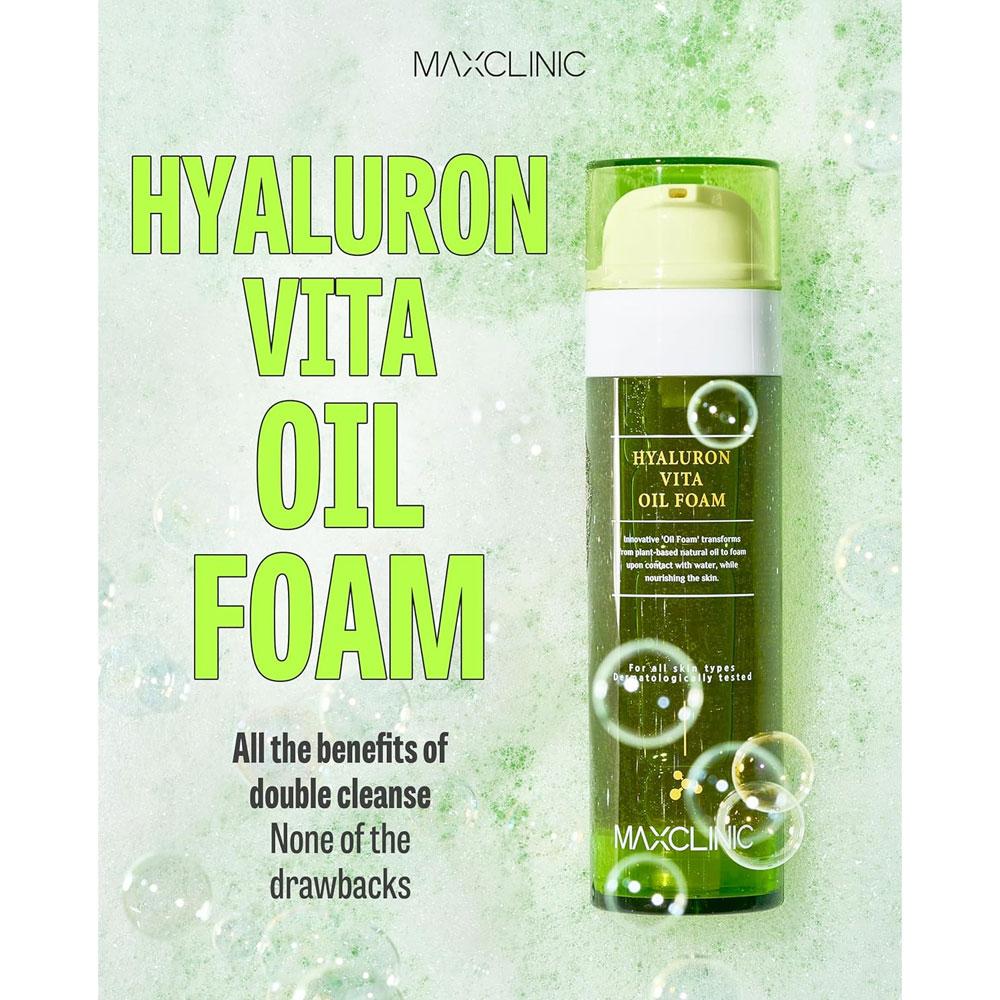 MAXCLINIC Hyaluron Vita Oil Foam 110g
