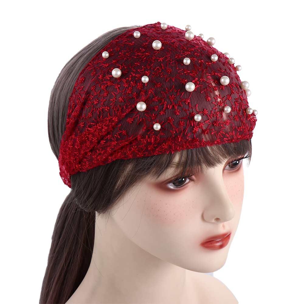 For Mother's Day Organza Headband Korean Style Hair Wear Women Hair Accessories Wide Side Hairband