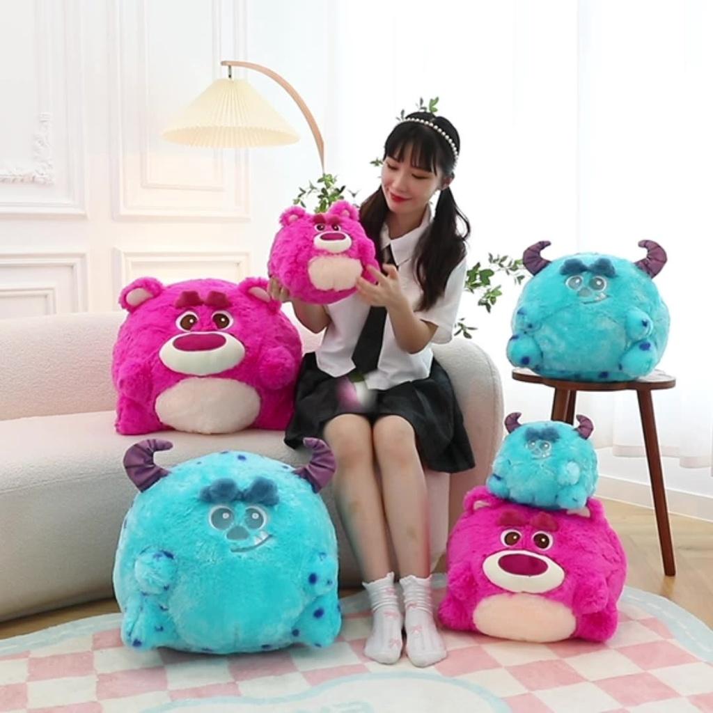 Cute Strawberry Bear Plush Toy Sullivan Stuffed Animal Cartoon Pillow Wholesale