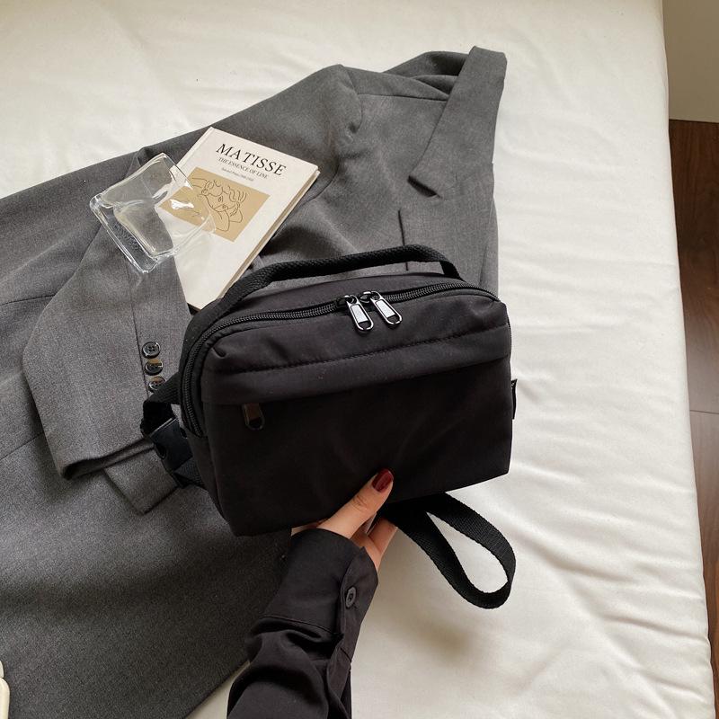 Женская легкая нейлоновая сумка кроссбоди - Компактная повседневная сумочка для поездок на работу и выхода в свет