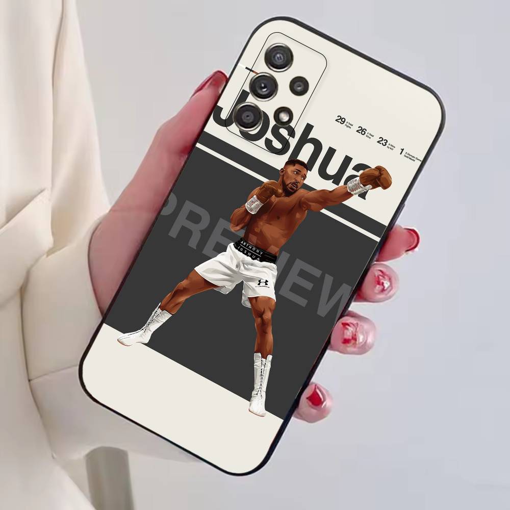 Boxer A-Anthony Joshua Phone Case For Samsung S25,S24,S21,S22,S23,S30,Ultra,S20,Plus,Fe,Lite,Note,10,Black Cover