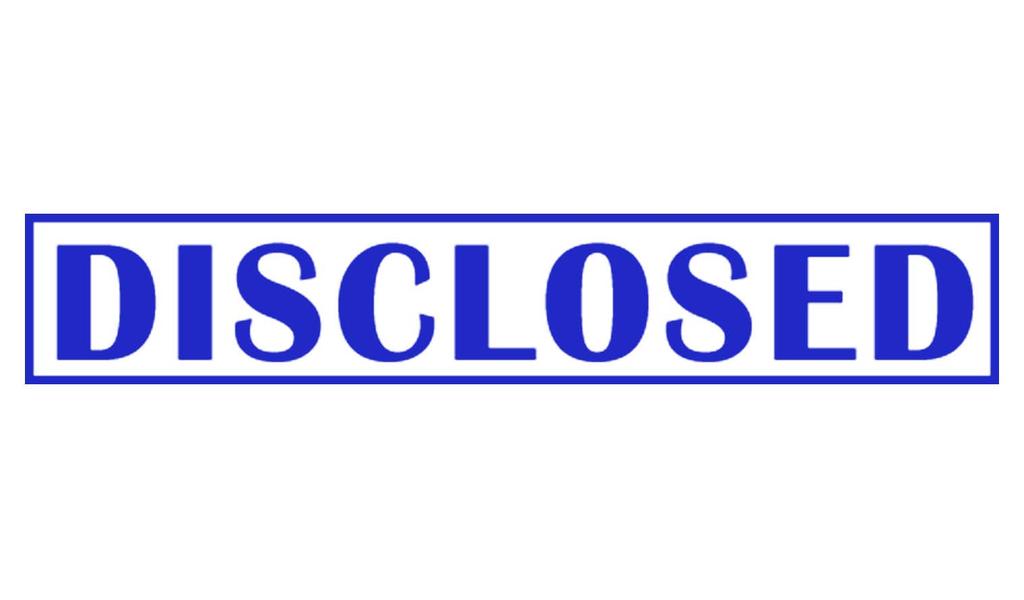 Printtoo Disclosed Self Inking Rubber Stamp Pre-Inked Office Stamp- Home Office Business Stationery, Black- 42 X 9