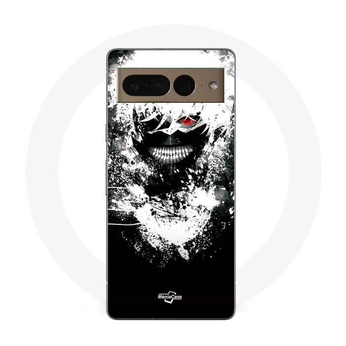 Coque Maniacase pour Google Pixel 7 Pro Tokyo Ghoul amine Ken Kaneki