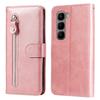 For Infinix Hot 60 Pro+ 4G PU Leather Cases with Zipper Pocket Wallet Phone Cover Stand