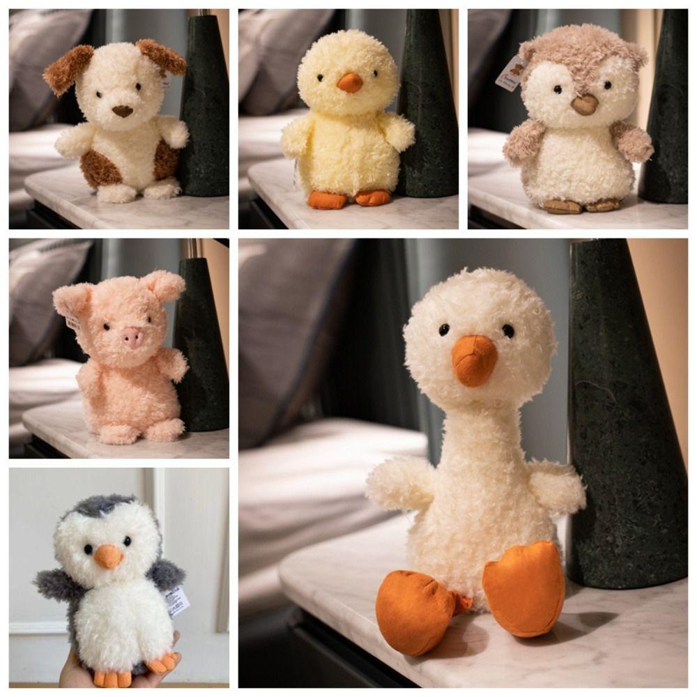 Мягкие Пушистые Плюшевые Игрушки ПП Хлопок Подарки на День Рождения для Мальчиков Девочек Каваи Домашний Декор Взрослый