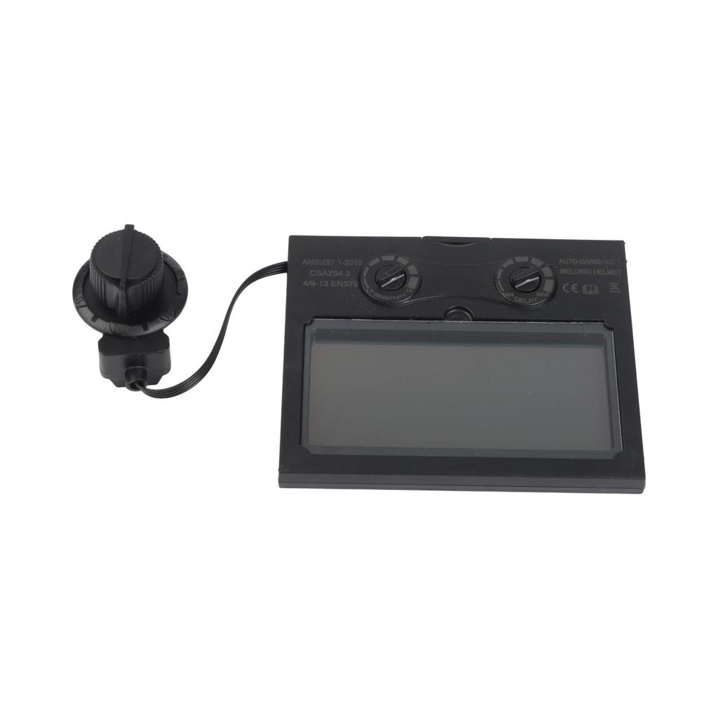 Solar Powered Automatic Darkening Welding Helmet with Replaceable Lens