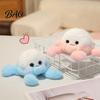 Soft Plush Keychain Cute Jellyfish Backpack Keychain, Pendant for Purse, Fluffy Keyring Marine Animal Girls Women, Aquarium Souvenir Gift Car
