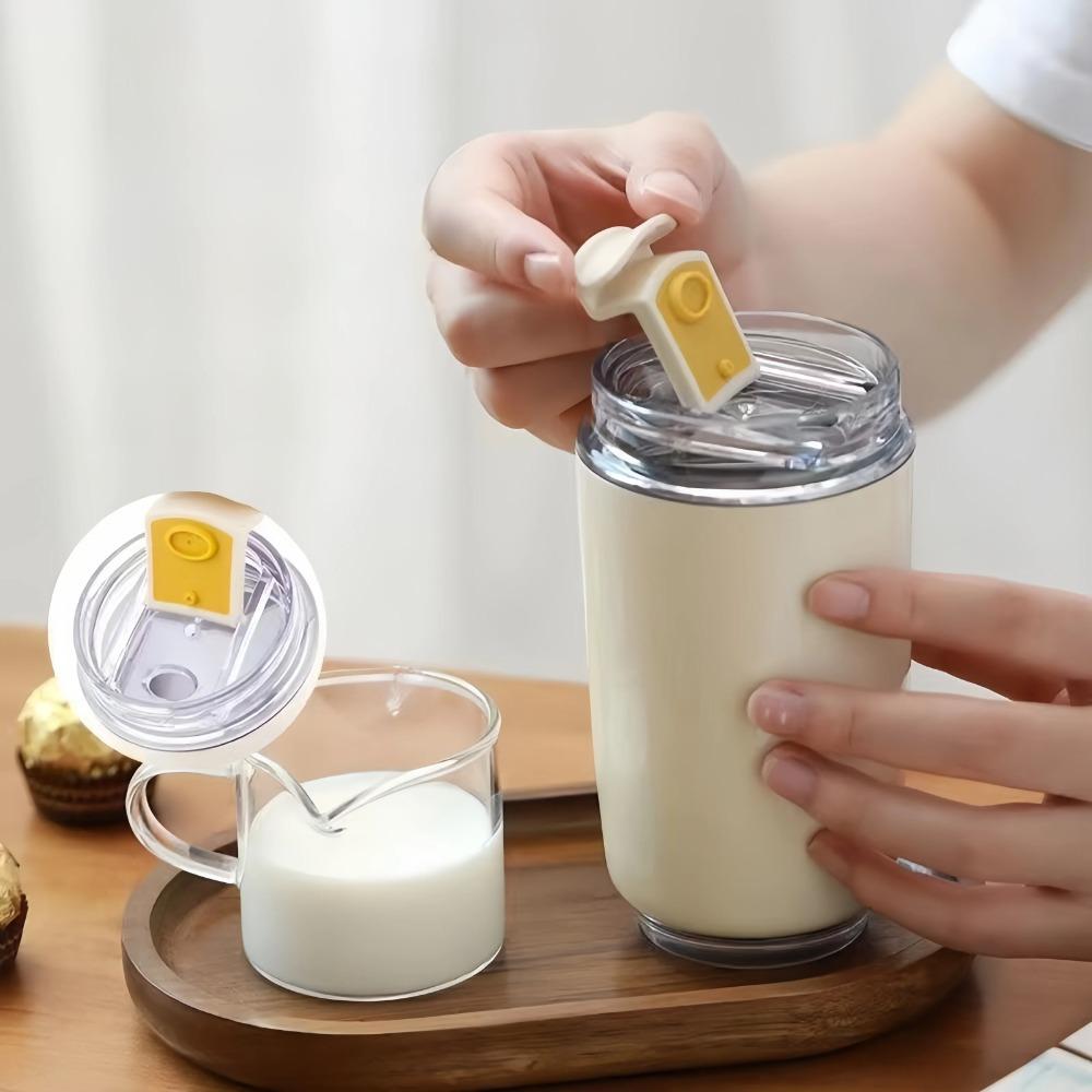 320 мл/480 мл Кружка-термос Молочно-белая Кофейная кружка Автомобильная Изолированная бутылка для воды Дорожные Вакуумные фляги из нержавеющей стали Чайник для питья