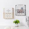 Wall Hanging Storage Shelf For Home Room Magazines Newspaper Storage Rack Study Office Hooks Files Holder Tabletop Display Stand