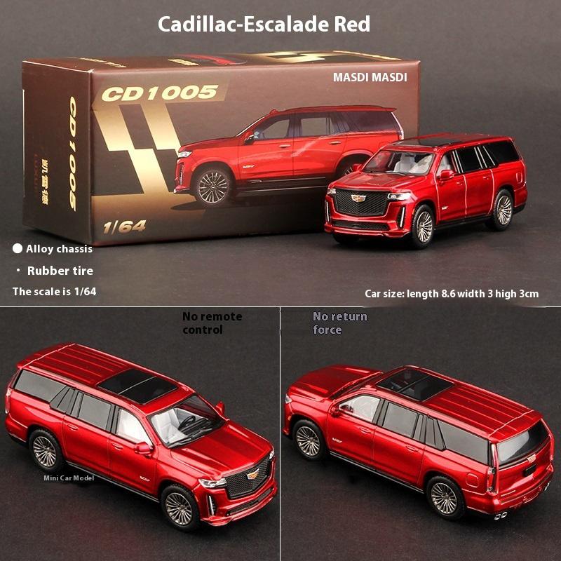 Escalade Chevrolet Saboban 1:64 Alloy Vehicle Die-cast Metal Mixed Color Other Metal Military Model Crafts Kit Gift Puzzle Toy