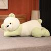 80/100cm Cartoon Lying Bear Plush Toy Stuffed Doll Animal Soft Sofa Colorful Toy Girl Birthday Gift Christmas Present