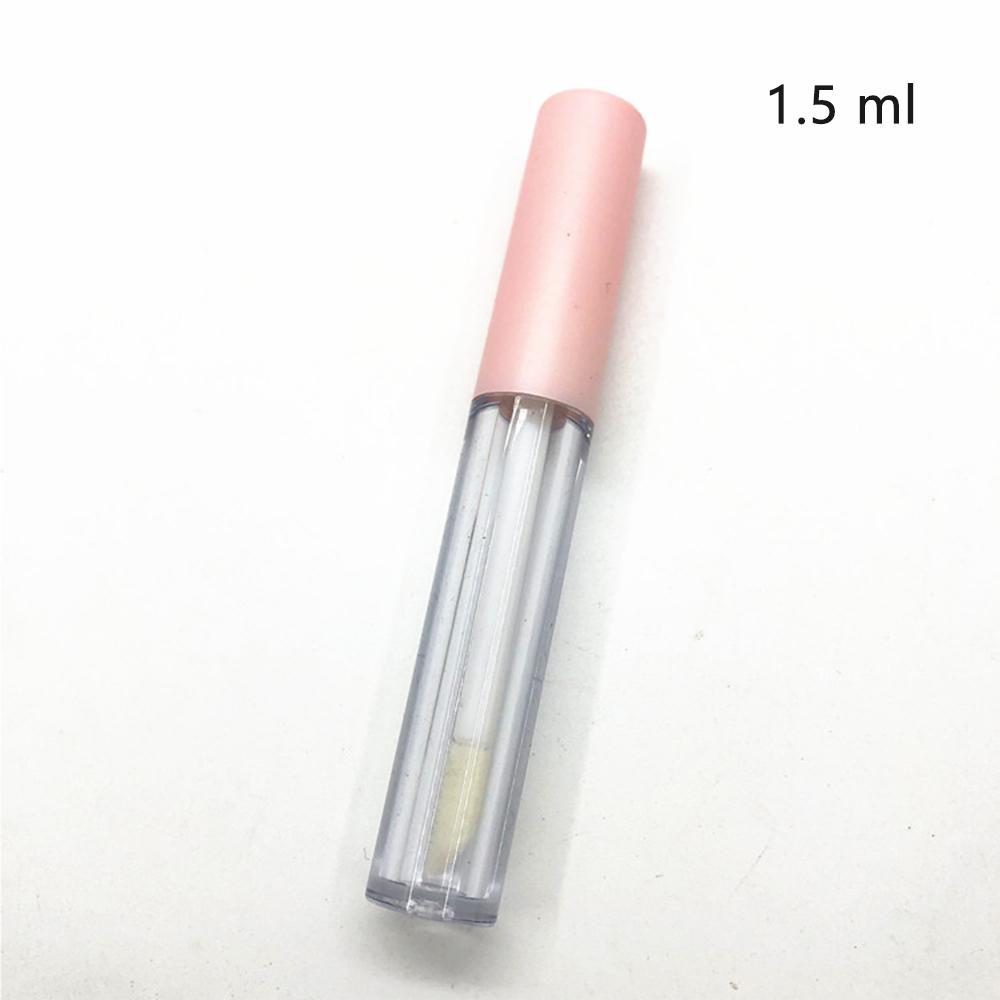 Lip Gloss Tube 1.5ml 5ml 10ml Empty Pink Cap Lipgloss Mascara Tube Eyelash Tube Lip Gloss Bottle Packaging Lipgloss Container