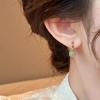 Натуральные серьги-кисточки из нефрита Хэтянь с бусинами старого стиля «чистая вода», яблочными бусинами, аксессуарами из медного сплава, доступны по сниженной цене.