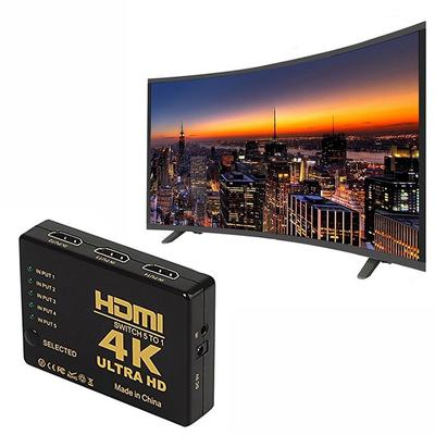 3D 1080p 5-портовый 4K HDMI-переключатель селекторный разветвитель-концентратор + ИК-пульт дистанционного управления для HDTV