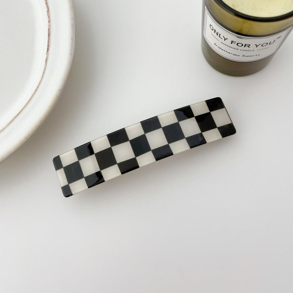 Шикарная квадратная заколка для волос 10,2 см для женщин, ручной работы в ретро-дизайне, доступна в различных цветах, идеально подходит для модных и повседневных случаев